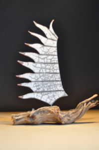 Céramiques raku contemporaines atelier plume jonque