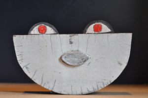 Céramiques raku contemporaines atelier plume visage